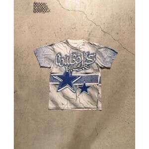 Vintage Dallas Cowboys AOP Graphic T-Shirt